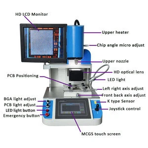Automatic welding machine WDS-700 phone chip rework station with optical alignment system