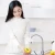 Import Automatic white plastic touchless sink kitchen faucet from China