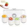 Automatic Yogurt Maker with capacity of 0.8L in total and 4 glass jar