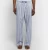 Import Autumn lounge pants Blue and white Striped 100% Cotton mens Pajama pants from China