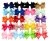 Import Baby girl Solid Color Ribbon hair bow hairgrip from China