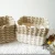 Import Baby Small Laundry Hamper Woven Blanket Nursery Toys Basket Organizer Cotton Rope Storage Basket from China