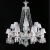 Import Baccarat French crystal chandelier villa duplex building model room staircase lighting from China