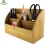 Import Bamboo Custom Office Desktop Holder Desk Organizer With Drawer_FSC & BSCI Factory from China