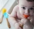 Import Bamboo Handle Baby Feeding Spoons-Soft Silicone Tip Utensils, Bpa Free Silicone Feeding Set and Makes Mealtime Fun from China