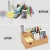 Import Bamboo Multifunctional Tidy Pen Holder Desk Organiser Storage Box from China
