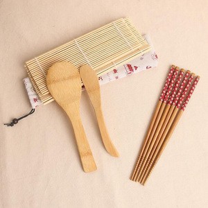 Bamboo sushi tools 10pcs sets sushi making sets