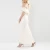 Import bandeau neckline leg split off shoulder maxi wedding dress from China
