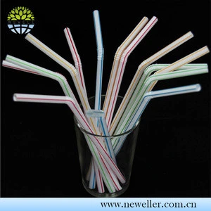 Barware supplies all size plastic pvc straw for party