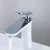 Import Bathroom Basin Faucet White Accessories Jade Basin Faucet with Single Lever from China