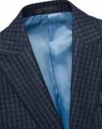 Bespoke Oem Service 100%wool Super 120's Half Canvas Lined Worsted Flannel Winter Coat Blazers Suits Set for Men