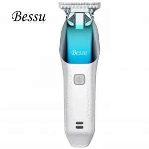 BESSU Professional Barber Hair Cordless Electric Trimmer Clipper Cutting mini hair trimmer clipper