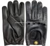Best Car Driving Mens Luxury Nappa Lambskin Leather Gloves Breathable Knuckle / Fingers