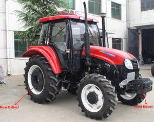 Best price Massey ferguson tractors for sale 110HP with back hoe