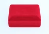 Best price red velvet foam lined box