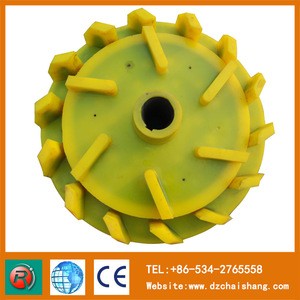 Best products centrifugal slurry pump metal impeller and cover plate