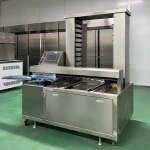 Best Sell Customized Baking Equipment Cookie Dough Protein Automatic Cake Tray Arranging Aligning Machine