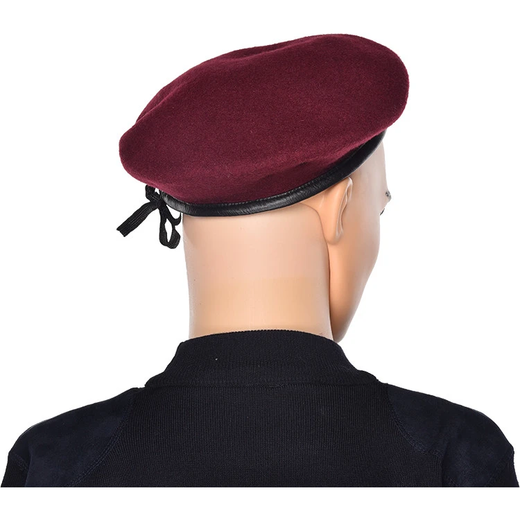 Best Selling Top Quality Men&#x27;S Military Wool Beret Cap