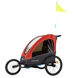 Bicycle trailer kids bike trailer with suspension  20 inch  wheel with axle