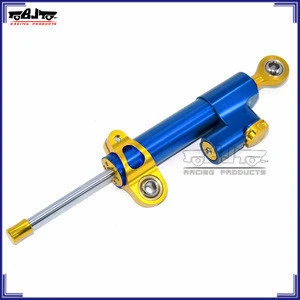 BJ-SD-001 Blue Universal Adjustable Linear Reversed Damper motorcross CNC steering damper
