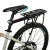 Black Alloy Bicycle Seat Post Frame Holder Rear Cargo Rack