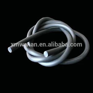 Black PVC Flexible Solid plastic Rod 8mm