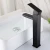 Import Black Square SUS304 Stainless Steel Bathroom Wash Basin Faucet High End Mixer Tap Quality Bathroom Accessory Vanity Faucet from China