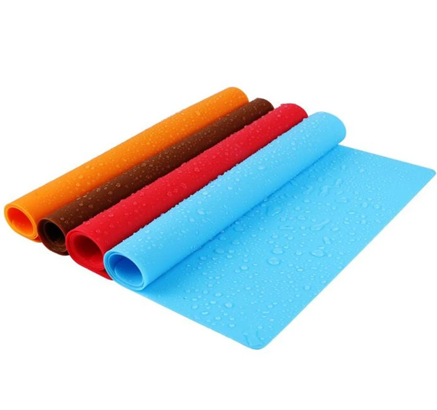 BPA Free Extra Large Silicone Baking Mat Pastry Mat Pure Color Design