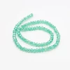 Bracelet Making Faceted Rondelle Glass Beads Crystal Glass Beads