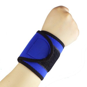 Breathable elastic tennis cycling bowling wrist support gym sports wrap wrist support brace
