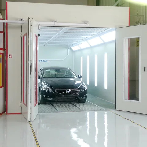 Buy Bwd Auto Spray Booth Car Painting Booth Oven Customized Size For ...