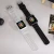 Import Carbon Fiber Pattern Jelly Clear Transparent TPU Watch strap band for Apple Watch 38/40/41mm 42/44/45mm for  iWatch Series from China