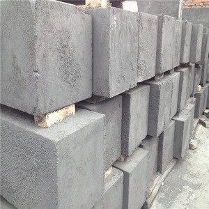 Carbon molded medium grain graphite block for casting metallurgy