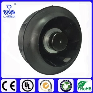 CE approval AC230V mini metal Centrifugal fan with external rotor motor