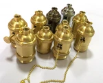 CE, RoHS, E27 Light Socket ,long switch Bulb holder,bronze lamp base