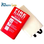 Ceramics carbon personal body style fire blanket