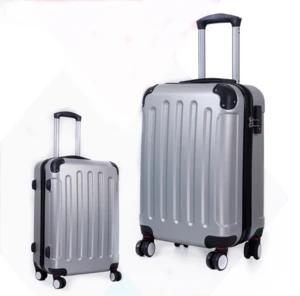 Cheap ABS trolley luggage set , hard trolley luggage baggage bag