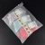 Import cheap custom print matte finish slider pvc ziplock bag packaging bag from China