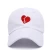 Import Cheap multi color custom logo heartbreak embroidery children&#x27;s baseball caps from China