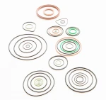 Cheap price custom sizes heat resistant colorful elastic nbr silicone rubber o-rings