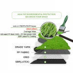 Cheap Price Sports Synthetic Filling 472/40 Green Artificial Grass Of Playground