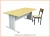 Import cheap school desk and chair modern steel reading table for library from China