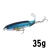 Import Cheap Wholesale Fake Bait Fishing Tackle Products 13g 15g 35g Fresh Water Lures Popper from China