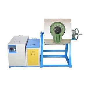 Cheapest Induction Melting Furnace with Quartz Crucible for Zinc