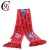 Import Chengxing Brand Custom design 100% acrylic knitted soccer football fan scarf from China