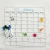 Children A4 Writable Magnetic Tape Eraser Whiteboard Custom Wall Calendar With Marker Pen