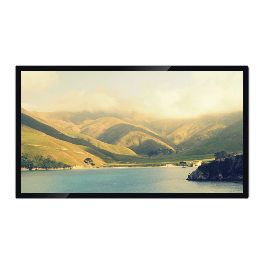 China Hot 32 Inch Super Narrow Frame Android Smart TV LCD Screen Advertising Players Wall Mount Digital Signage On Wall