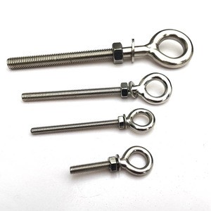China manufacturer stainless steel eye bolt