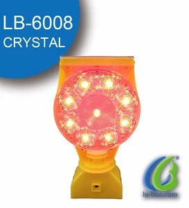 China Outlet Solar Traffic Warning Signal Flashing Light LB-6008
