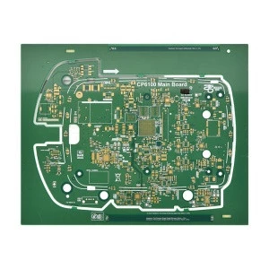 China PCB Manufacturer Green 8 Layers Multilayer Control Circuit Board Double Side PCB for Ticketing system